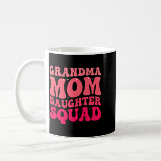 Caneca De Café Esquadrão Avó Mãe Filha Família Correspondente