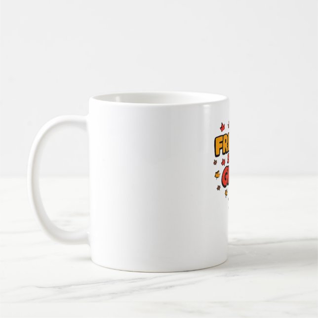 Caneca De Café Esquadrão de Amigos que dá outono de 2025 - Queda  (Esquerda)