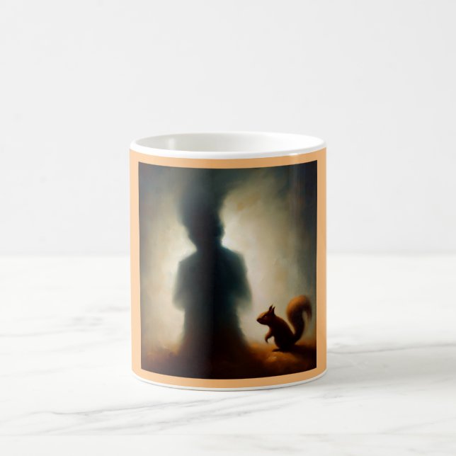 Caneca De Café Esquadrão de Animais Espirituosos 1 (Centro)