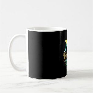 Caneca De Café esquadrão de aniversário de 75 anos tingimento 75 