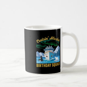 Caneca De Café Esquadrão de Aniversário do Crucero do Alasca Conj