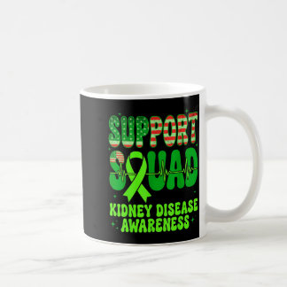 Caneca De Café Esquadrão de Apoio à Doença Renal Faixa Verde