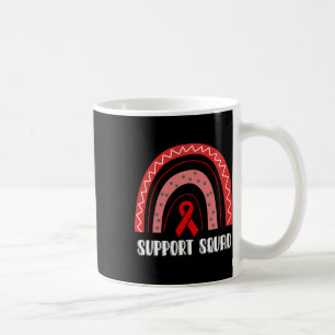 Caneca De Café Esquadrão de Apoio Conscientização sobre Câncer de