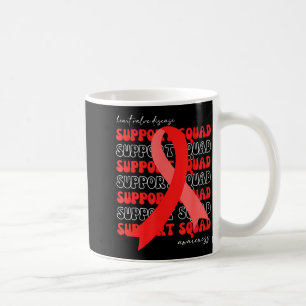 Caneca De Café Esquadrão de Apoio Conscientização sobre Doenças d