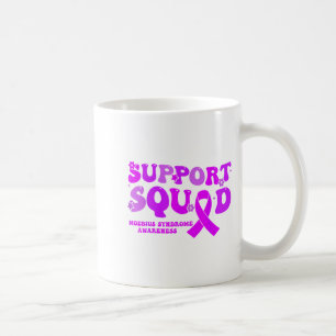 Caneca De Café Esquadrão de Apoio Faixa Roxa Design Moebius