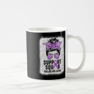 Caneca De Café Esquadrão de Apoio Guerreiro de Coque Desarrumado