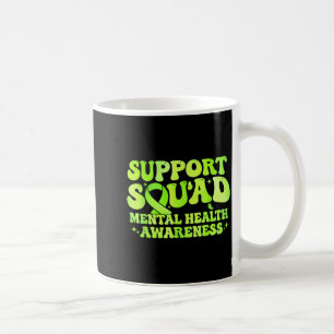 Caneca De Café Esquadrão de Apoio Mês de Conscientização sobre Sa