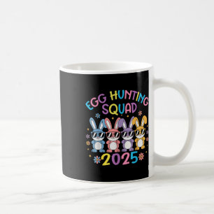 Caneca De Café Esquadrão De Caça De Ovos 2025 Família Bunny Felz 