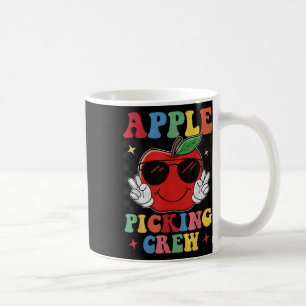 Caneca De Café Esquadrão de Colheita de Maçãs 2025 Outono Pomar C