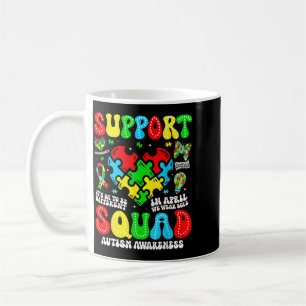 Caneca De Café Esquadrão de Conscientização de Apoio Au Família P
