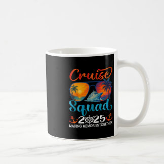 Caneca De Café Esquadrão de Cruzeiro 2025 Amigos Família Férias C