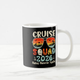 Caneca De Café Esquadrão de Cruzeiro Férias de Verão 2026 Família