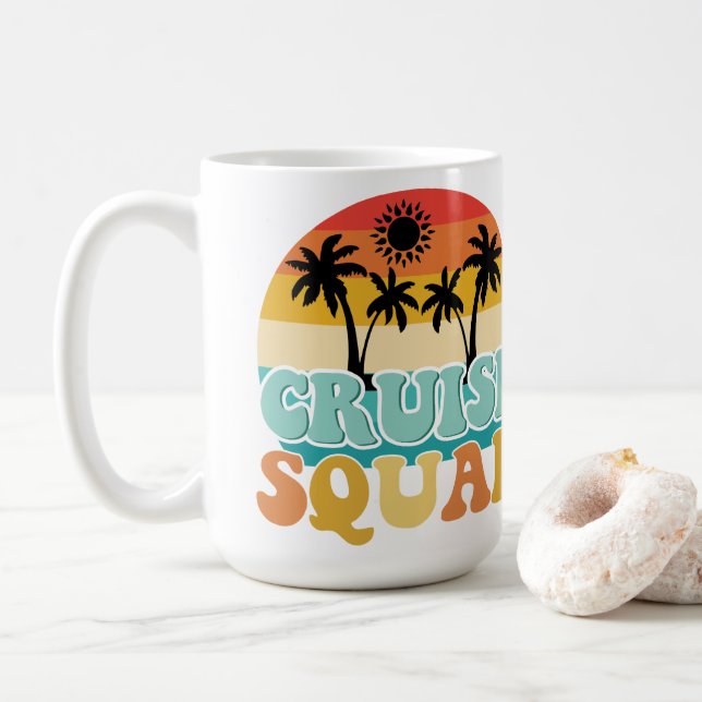 Caneca De Café Esquadrão de Cruzeiros (Com Donut)