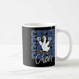 Caneca De Café Esquadrão de Ganso de Esporte de Laço Azul Fofo Di