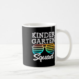 Caneca De Café Esquadrão de Jardim de Infância Diversão Crianças
