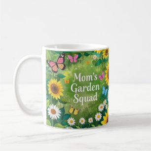 Caneca De Café Esquadrão de Jardim do Dia de as mães Sunflower