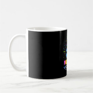 Caneca De Café Esquadrão de pré-escola unicórnio narval time pré-