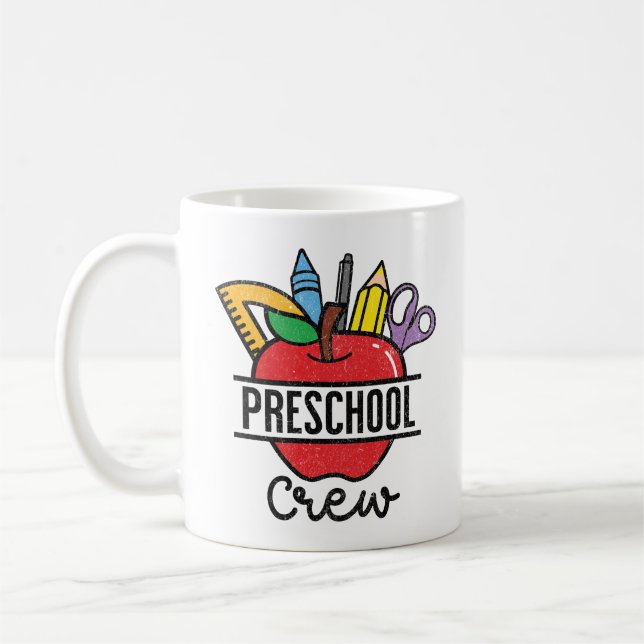 Caneca De Café Esquadrão de Pré-Escolas (Esquerda)