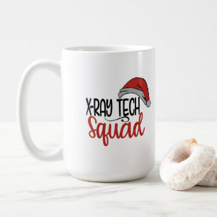 Caneca De Café Esquadrão de Raios X Natal