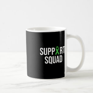 Caneca De Café Esquadrão de Suporte da Faixa Verde para Sensibili
