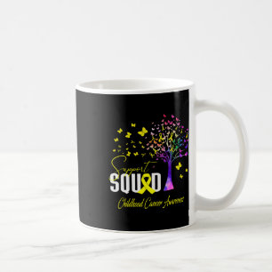 Caneca De Café Esquadrão De Suporte Para A Consciência Do Cancer
