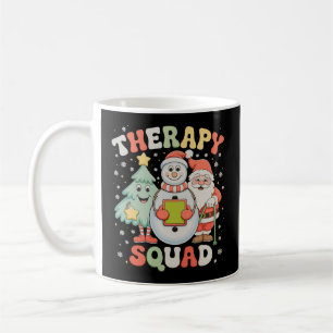 Caneca De Café Esquadrão de Terapia de Natal SLP OT PT Equipe Pap