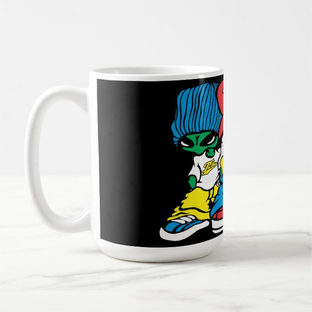 Caneca De Café Esquadrão do Estilo de Rua (Esquerda)