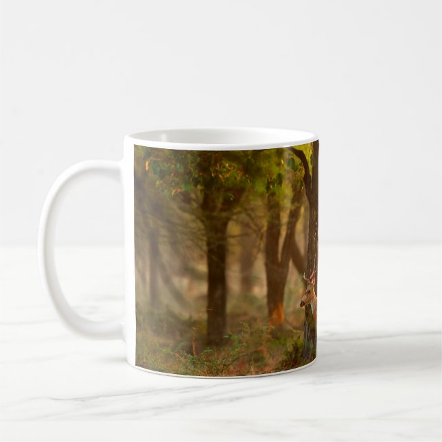 Caneca De Café Esquadrão, eixo do eixo, veados ou axis (Esquerda)