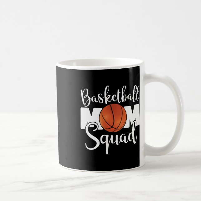 Caneca De Café Esquadrão Mãe de Basquete (Direita)