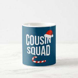 Caneca De Café Esquadrão Primo: Design de Natal engraçado