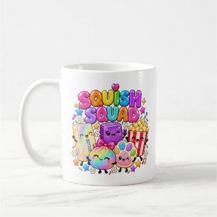 Caneca De Café Esquadrão Squish Viral Squishies Pipoca Manteiga B