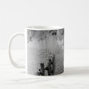 Caneca De Café Esqueça a caixa, pense fora - Park Benches