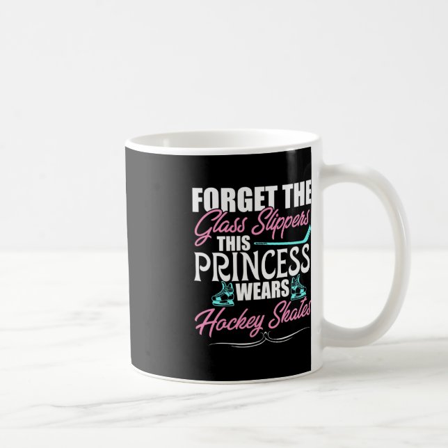 Caneca De Café Esqueça As Vidraças Esta Princesa Veste A Boca (Direita)