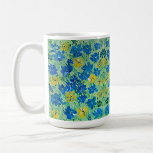 Caneca De Café Esquece-Me, Não Floral De Café
