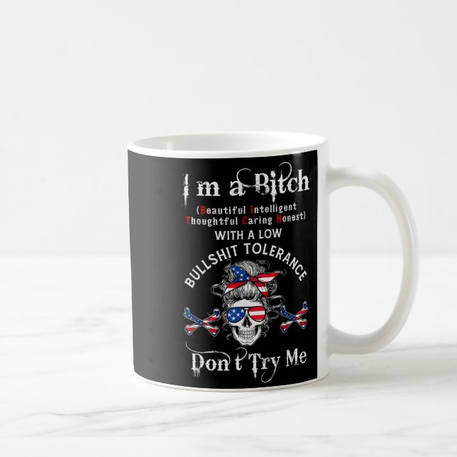 Caneca De Café Esqueleto da Geração X Eu Sou Um Esqueleto Intelig (Direita)
