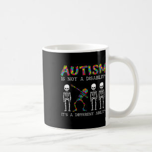 Caneca De Café Esqueleto de Habilidade Diferente Não uma Deficiên