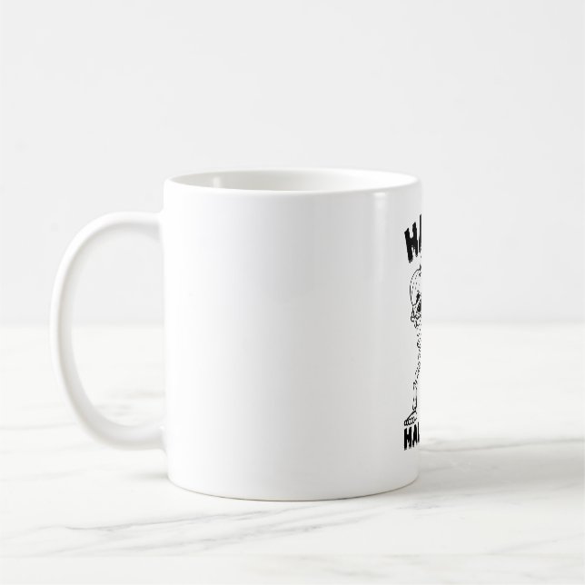 Caneca De Café Esqueleto de Halloween com Pumpkin - Feliz Dia das (Esquerda)