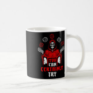 Caneca De Café Esqueleto de jogo Rpg que você certamente pode ten