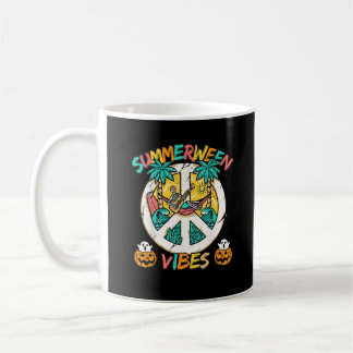 Caneca De Café Esqueleto De Summerwin Enche Na Praia Com Su