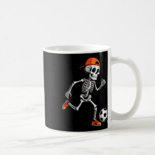 Caneca De Café Esqueleto Jogando Futebol Meninos Homens Festa de 