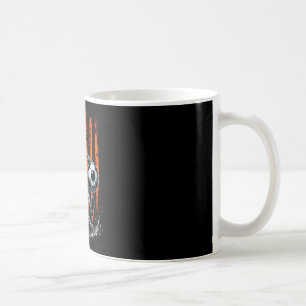 Caneca De Café Esqueleto Retro Jogando Futebol Bandeira dos EUA A