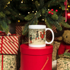 Caneca De Café Esqui de inverno