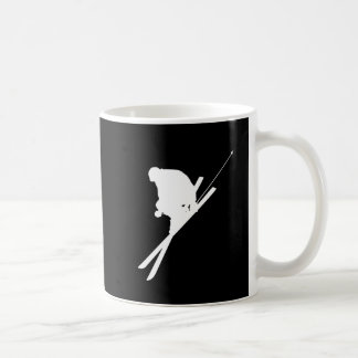 Caneca De Café Esqui do estilo livre