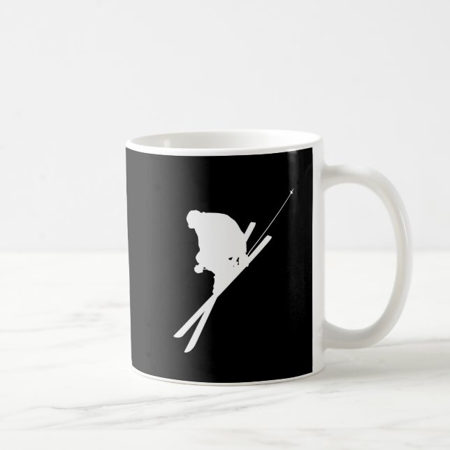 Caneca De Café Esqui do estilo livre (Direita)