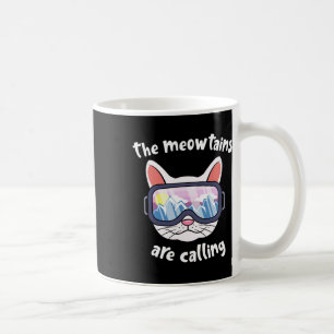 Caneca De Café Esqui E Snowboard Mountain Lover Design Snowboa