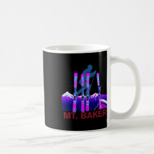 Caneca De Café Esqui e Snowboard no Mt. Ker Retro 90s Mt. Ker
