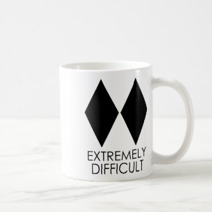 Caneca De Café Esqui Eu Sou Esqui Difícil Esquiador Snowboard Sno