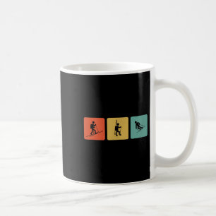 Caneca De Café Esqui fora de pista Esqui vintage - passeios Esqui
