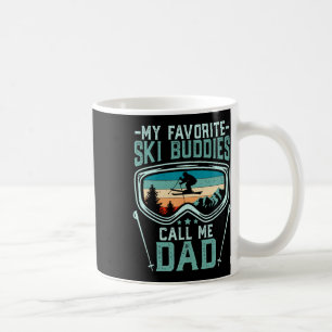 Caneca De Café Esqui - Meus Amigos de Esqui Favoritos Me Chamam D