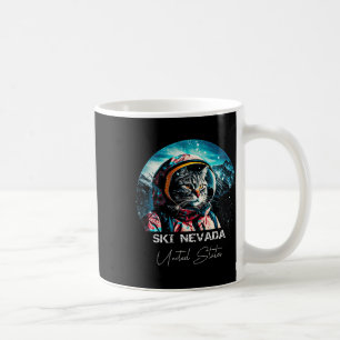 Caneca De Café Esqui Nevada Estados Unidos Esqui Esquiador
